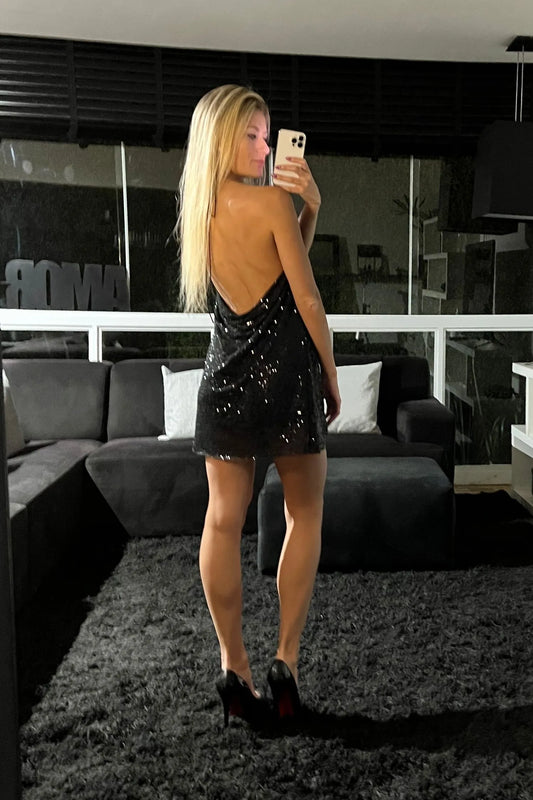 Vestido Aurora Preto