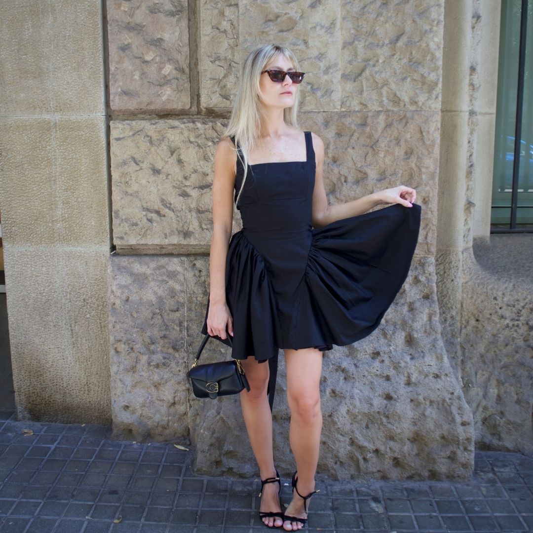 Vestido Camila Preto